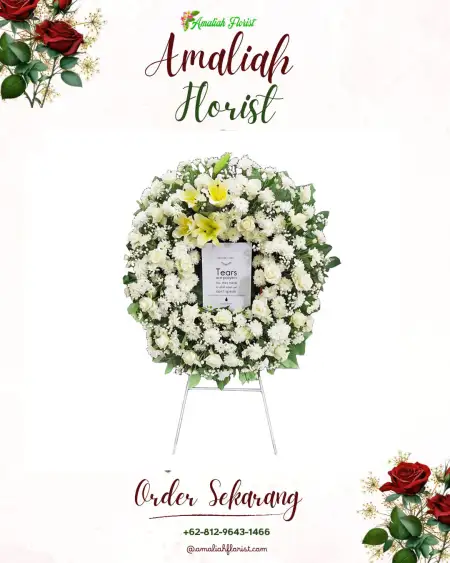 Krans Bunga Duka Pulukan